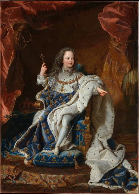 After Hyacinthe Rigaud - Louis XV (1710–1774) as a Child