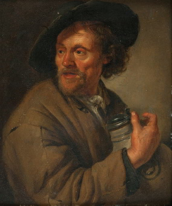Jacob Toorenvliet - Man Holding a jug