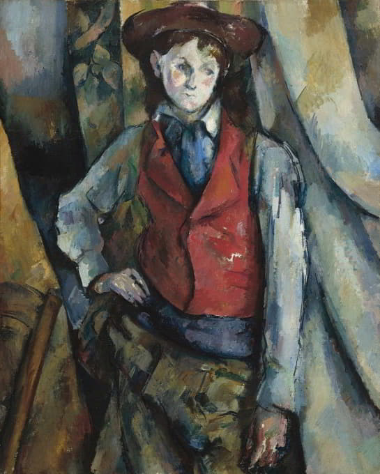 Paul Cézanne - Boy in a Red Waistcoat