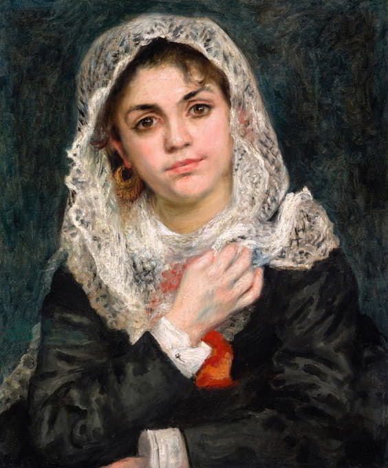 Pierre-Auguste Renoir - Lise in a White Shawl