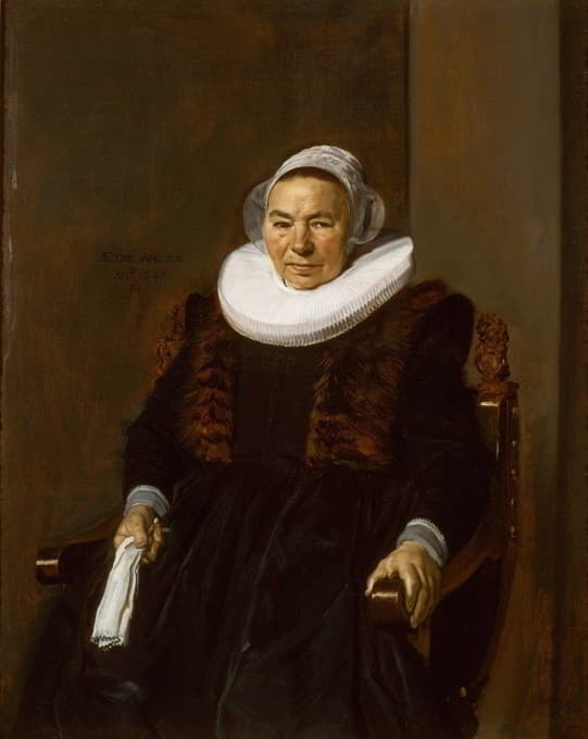 一位老妇人的肖像，传统上被称为Mevrouw Bodolphe