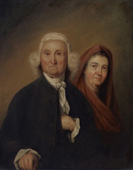 John Trumbull - Governor Jonathan Trumbull, Sr. and Mrs. Trumbull (Faith Robinson)