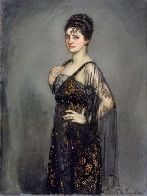 路易·罗森诺夫人肖像