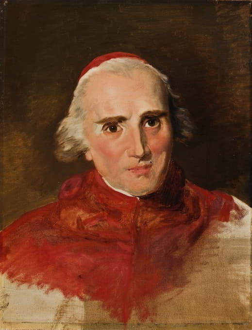 红衣主教埃尔科勒·康萨尔维画像