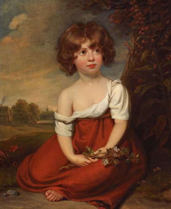 Sir William Beechey - Portrait of a Lady, said to be Elizabeth Brudenell-Bruce
