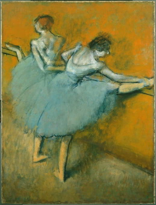 Edgar Degas - Dancers At The Barre