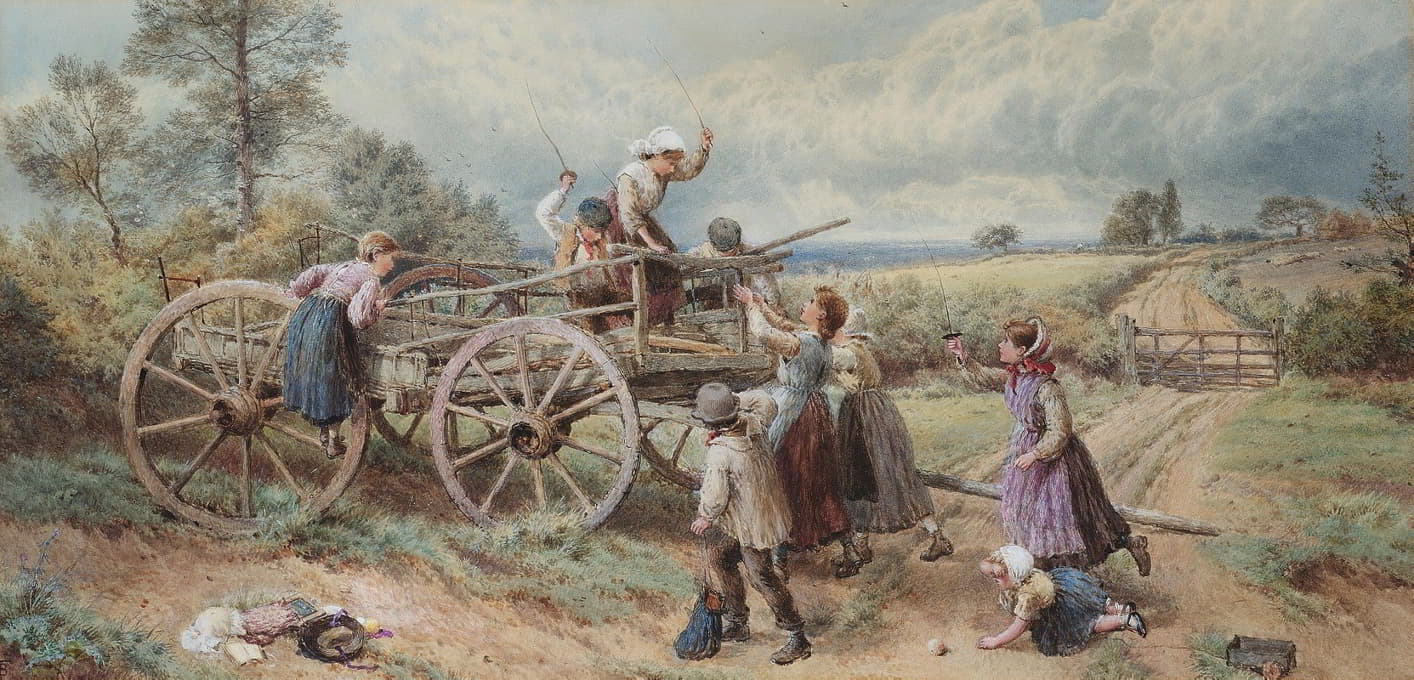 Myles Birket Foster - Who’s To Be King Of The Castle