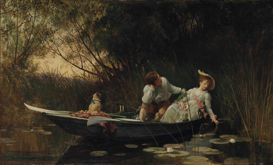 Luke Fildes - Simpletons (The Sweet River)