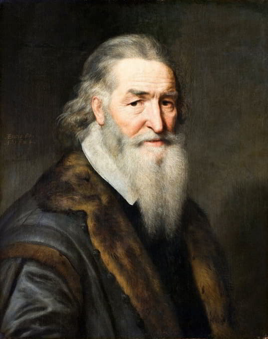 Michiel Jansz. Van Mierevelt - Portrait of an Eighty-Year Old Man