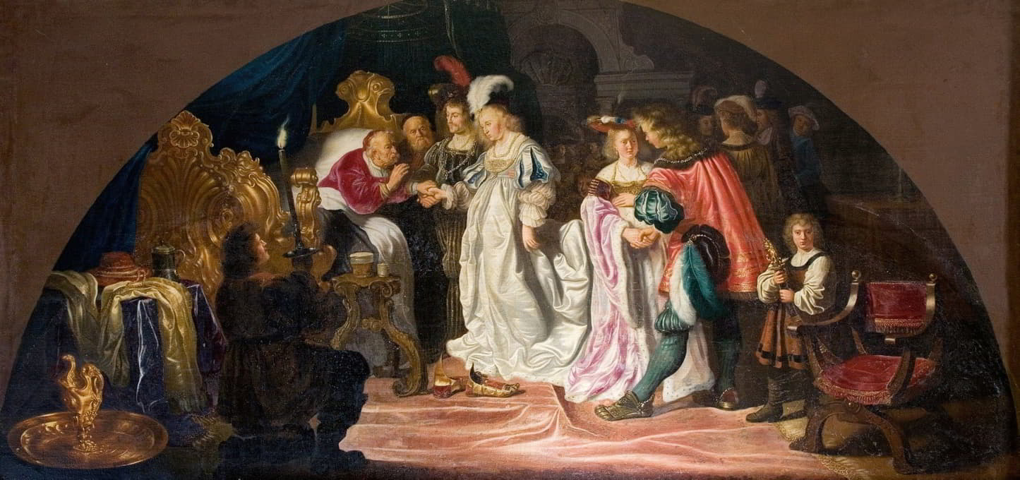 Salomon Koninck - The Royal Double Betrothals or Nuptials of 1502