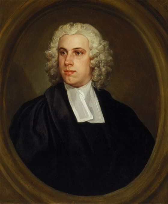 William Hogarth - The Reverend Dr. John Lloyd, Curate of St. Mildred’s Church, Broad Street