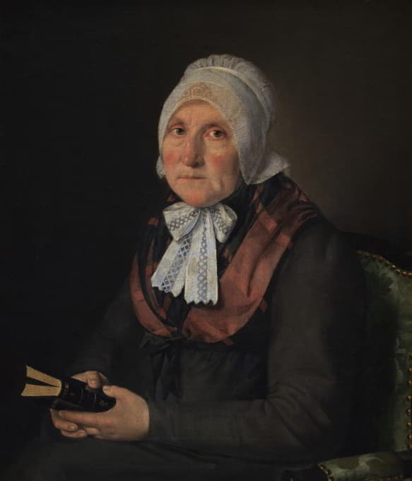 C.A. Jensen - Maria Magdalena Jensen, née Jessen, the Artist’s Mother