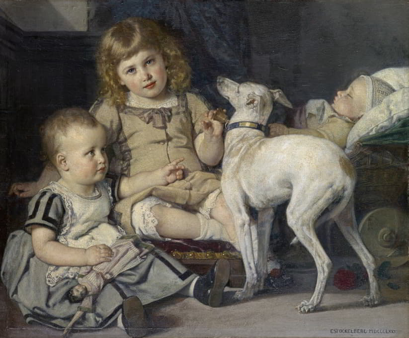 Ernst Stückelberg - The Children of the Artist