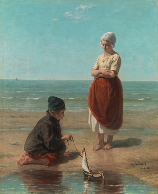 Jozef Israëls - Children of the sea