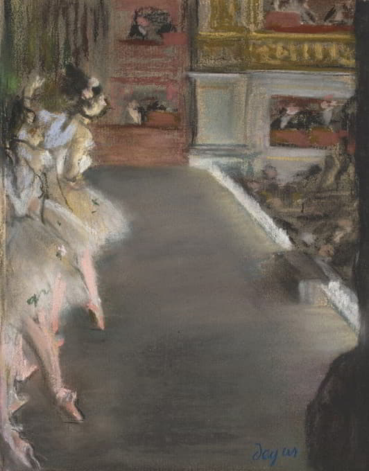 Edgar Degas - Dancers At The Old Opera House