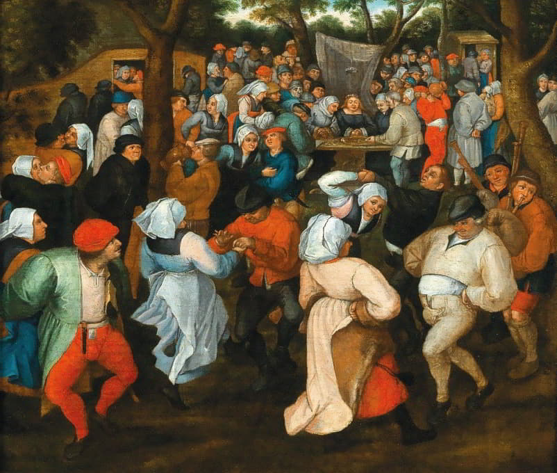 School of Pieter Brueghel II - The Wedding Dance