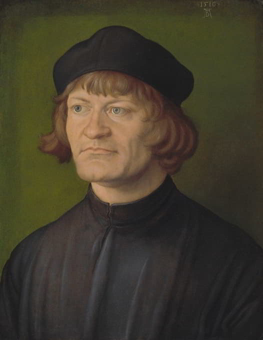 Albrecht Dürer - Portrait of a Clergyman Johann Dorsch