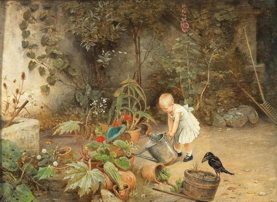 Carl Fröschl - The Little Gardener