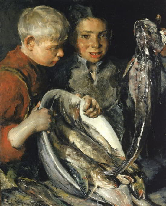 Charles W. Hawthorne - Fisher Children