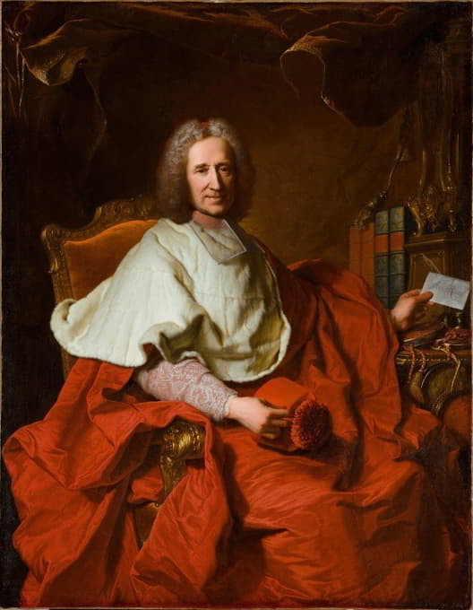 Hyacinthe Rigaud - Portrait of Cardinal Guillaume Dubois