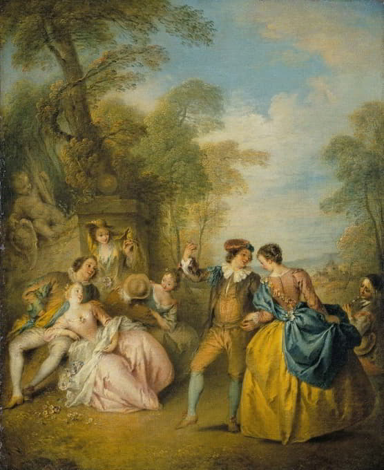 Jean-Baptiste Pater - La Danse (The Dance)