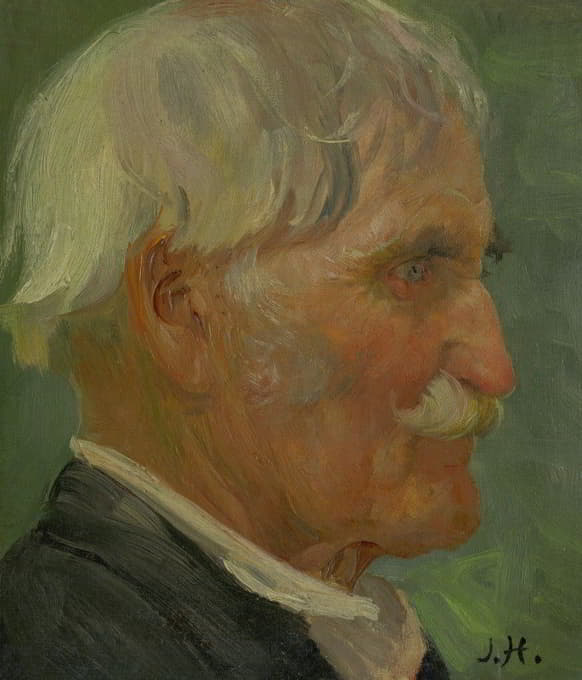 Jozef Hanula - Head of an Old Man