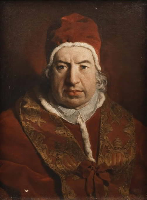 Pierre Subleyras - Portrait of Pope Benedict XIV