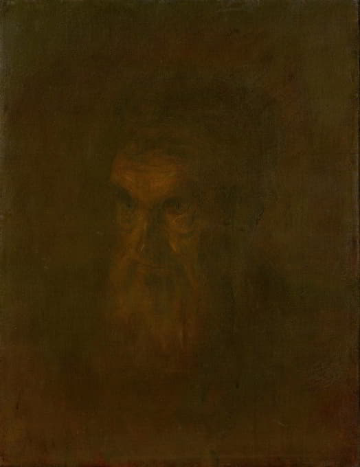 Ladislav Mednyánszky - Head Study of an Old Man