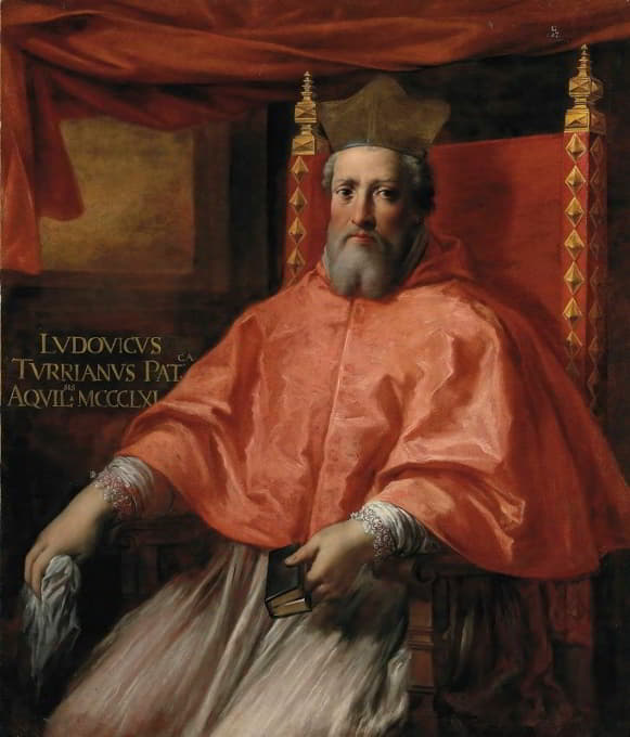 阿奎利亚族长卢多维科·图里亚诺红衣主教画像