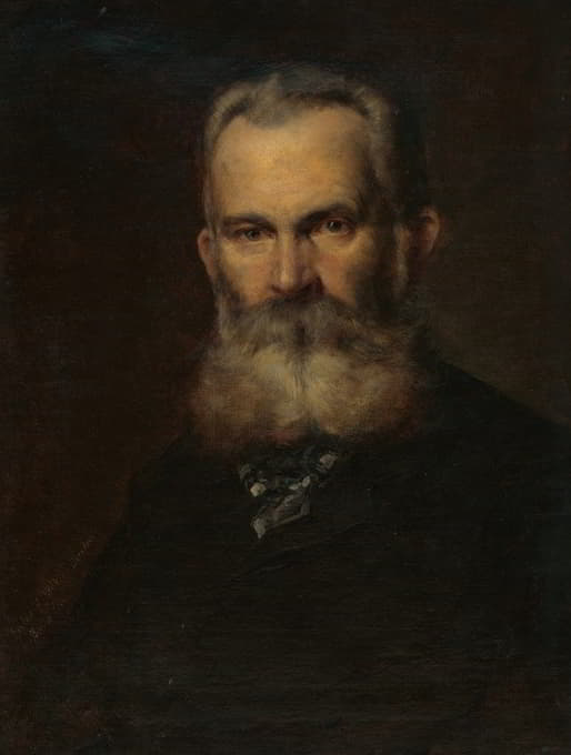 Eduard Ballo - Portrait of the painter Teodor Boemma Eduard Ballo