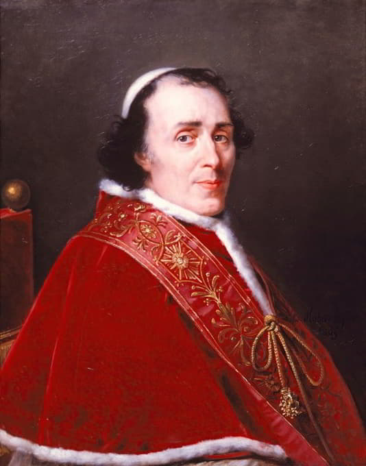 Robert Jacques François Lefèvre - Portrait of Pope Pius VII, 1805