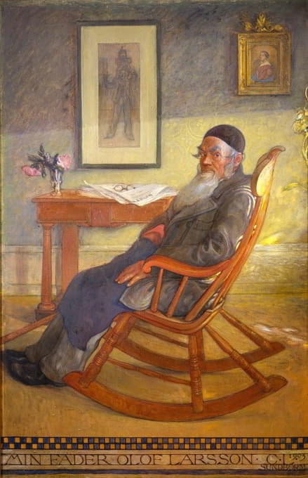 Carl Larsson - Portrait of the Artist’s Father