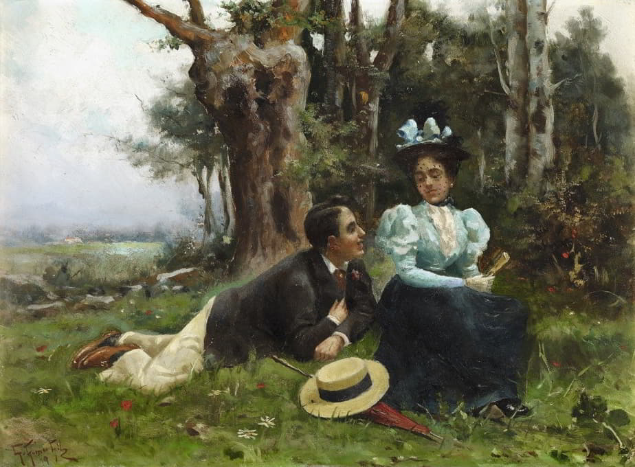 Guillermo Gómez Gil - Courting in the Country