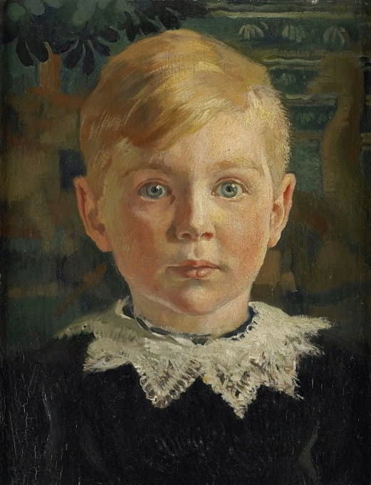约瑟夫·伦的青年肖像画