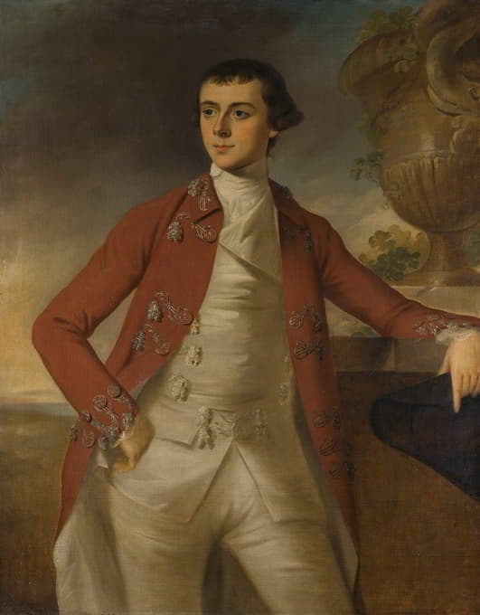 George Willison - Portrait of a gentleman, an official of the east india company