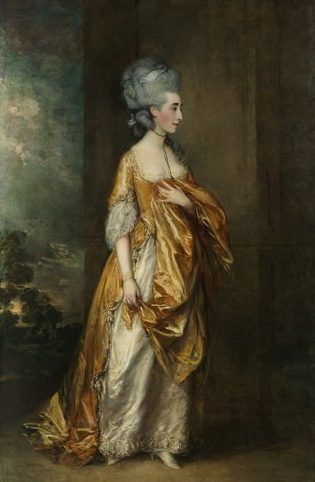 Thomas Gainsborough - Mrs. Grace Dalrymple Elliott (1754–1823)