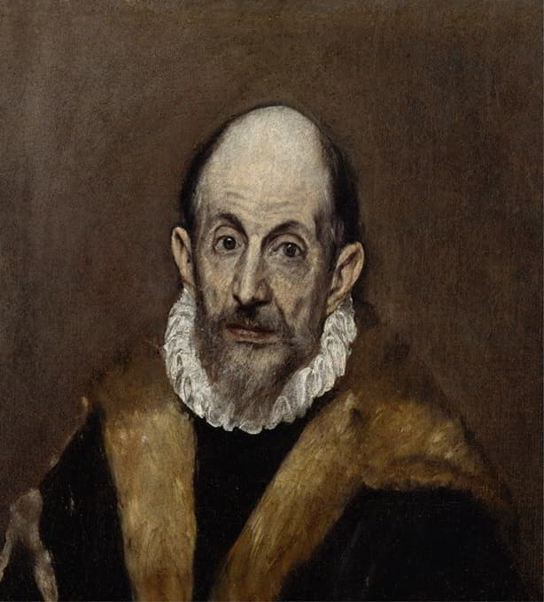 El Greco (Domenikos Theotokopoulos) - Portrait of an Old Man