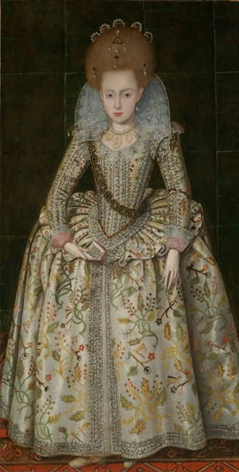Robert Peake the Elder - Princess Elizabeth (1596–1662), Later Queen of Bohemia