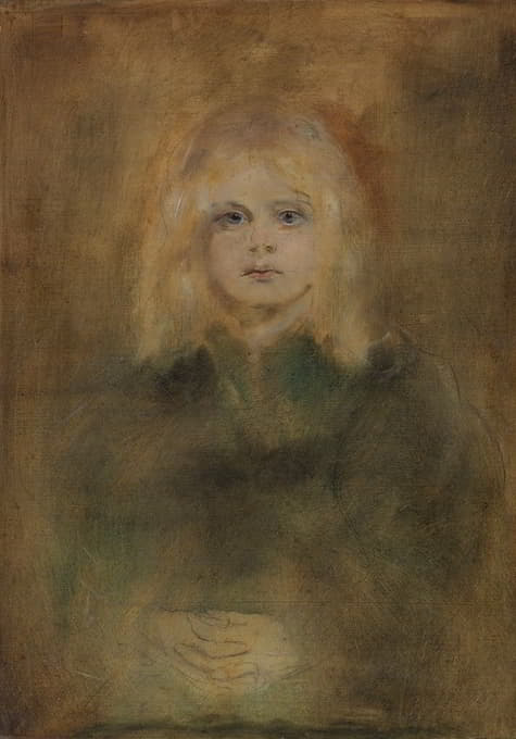 玛丽安·伦巴赫，这位艺术家的女儿