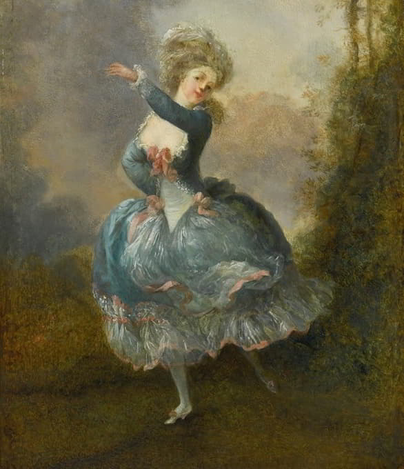 杜特小姐跳舞（罗莎莉·杰拉德，1752-1820）