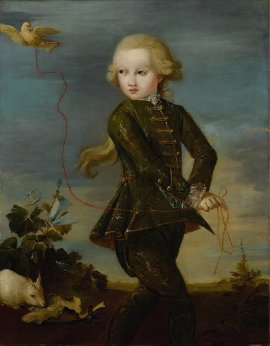 Francesco Guardi - Portrait of a boy of the Gradenigo family, possibly Ferigo (Born 1758)