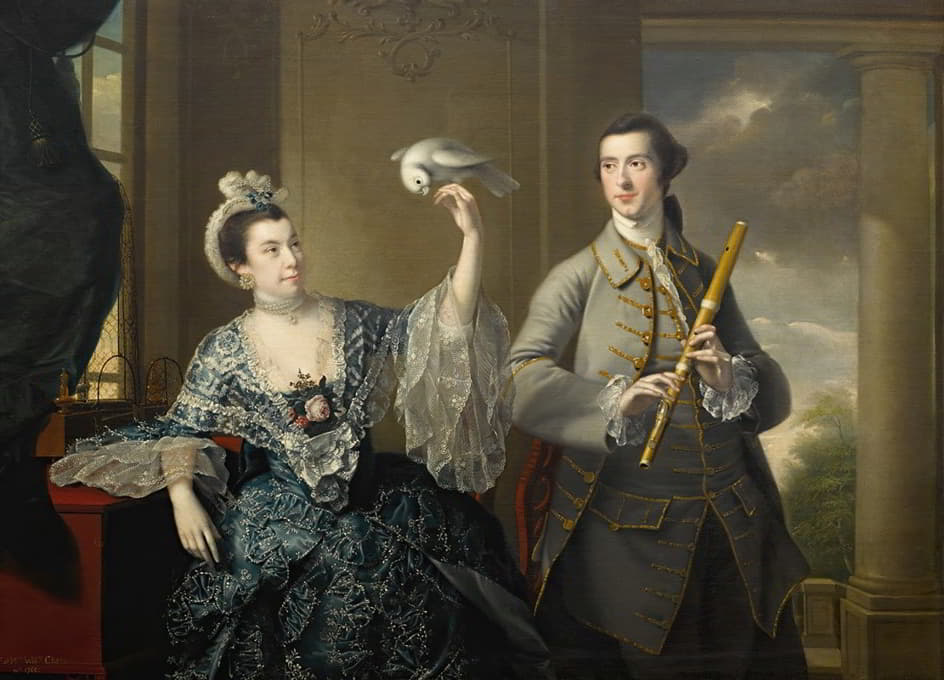 Joseph Wright of Derby - Mr. and Mrs. William Chase