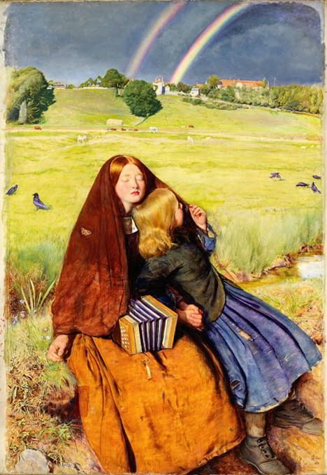 Sir John Everett Millais - The Blind Girl