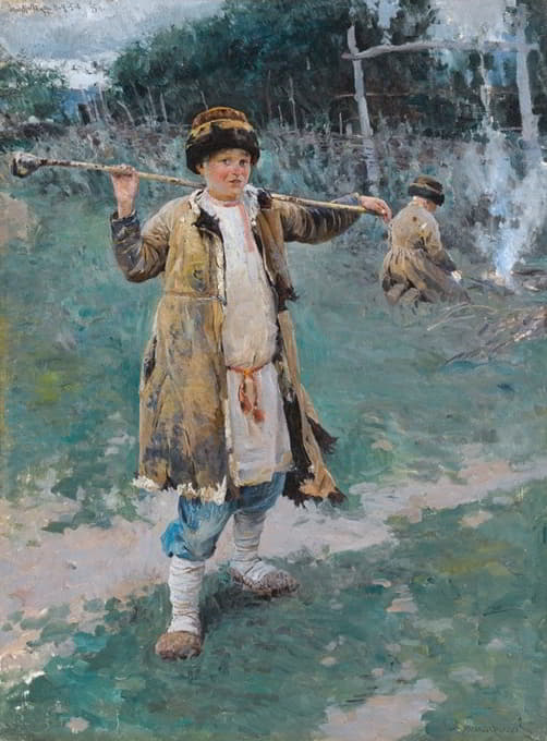Sergei Arsenevich Vinogradov - Village Boys