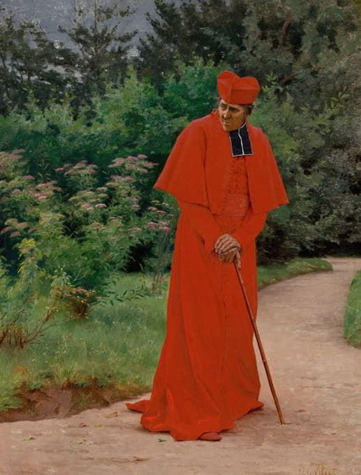 Jehan Georges Vibert - The Cardinal