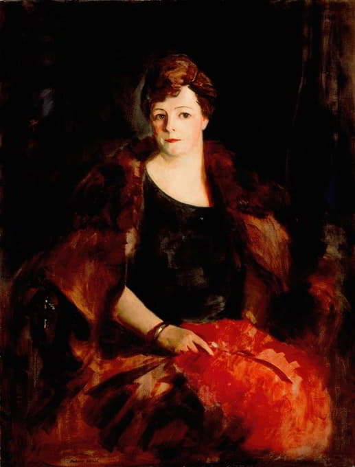威廉·普雷斯顿·哈里森夫人的肖像