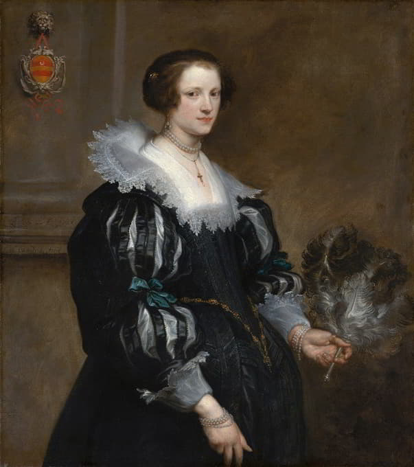 Anthony van Dyck - Portrait of Anna Wake