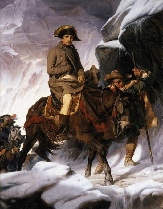Paul Delaroche - Napoleon Crossing the Alps