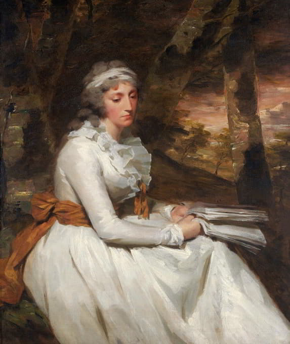 Sir Henry Raeburn - Mrs. Richard Alexander Oswald (Louisa Johnston)