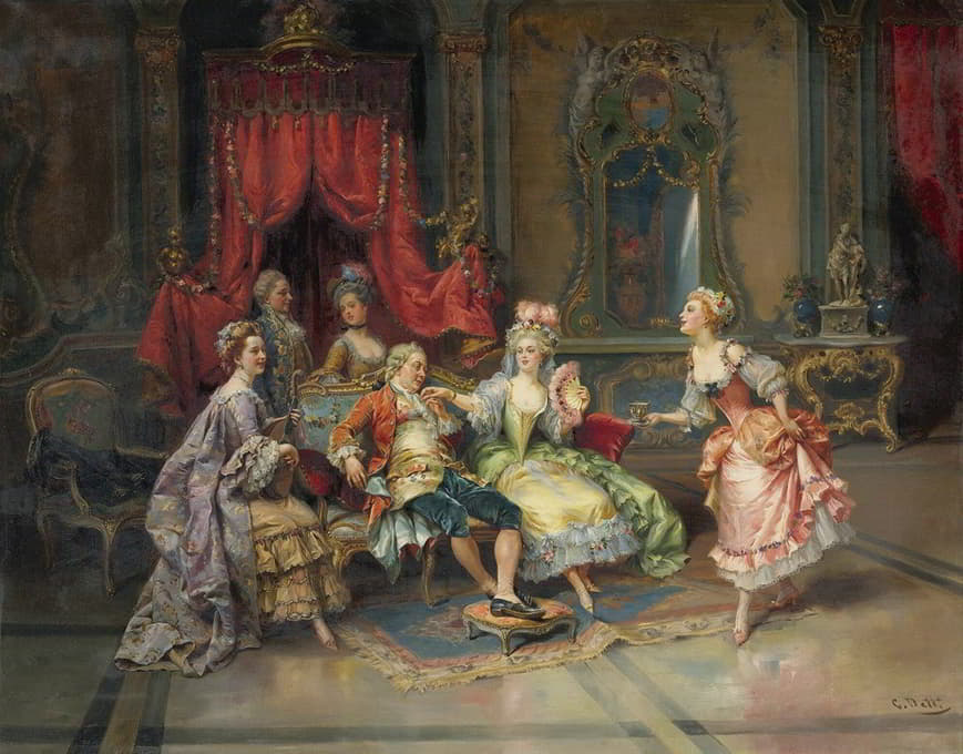 王座室里的路易十五